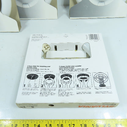 Sylvania FC8T9/CW/RS Circline Cool White Florescent Light Bulb 8" 22 Watts Lot/5