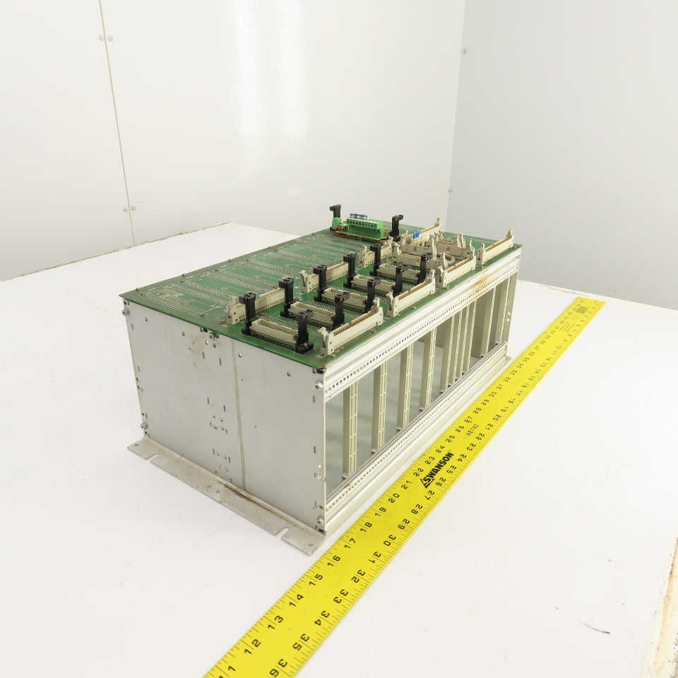 Nelson LP MP-1 66-03-67a PLC Rack Chassis W/ Backplane NTR1200W1/NTR1800W1