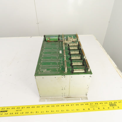 Nelson LP MP-1 66-03-67a PLC Rack Chassis W/ Backplane NTR1200W1/NTR1800W1