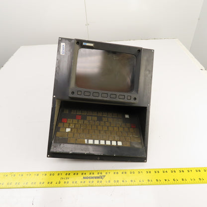 Fanuc A05B-2051-C102 A61L-0001-0092 CRT/KB Operator Control Panel
