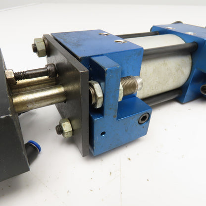 Zaytran GPL-20 1/2" Stroke Parallel Gripper Mills Specialty TS200-1.0 Actuator