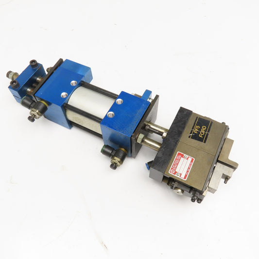 Zaytran GPL-20 1/2" Stroke Parallel Gripper Mills Specialty TS200-1.0 Actuator