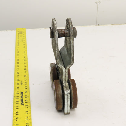 Gorbel 2001 Enclosed Track Manual Push/Pull Hoist Trolley
