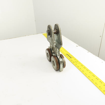 Gorbel 2001 Enclosed Track Manual Push/Pull Hoist Trolley