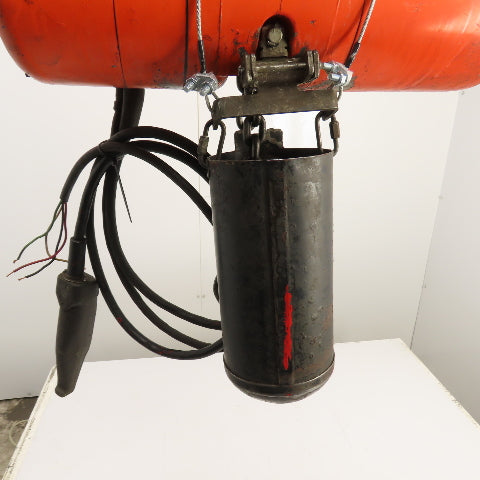 CM Lodestar Model L 1 Ton 2000LB Electric Chain Hoist 10' Lift 16FPM 230/460V
