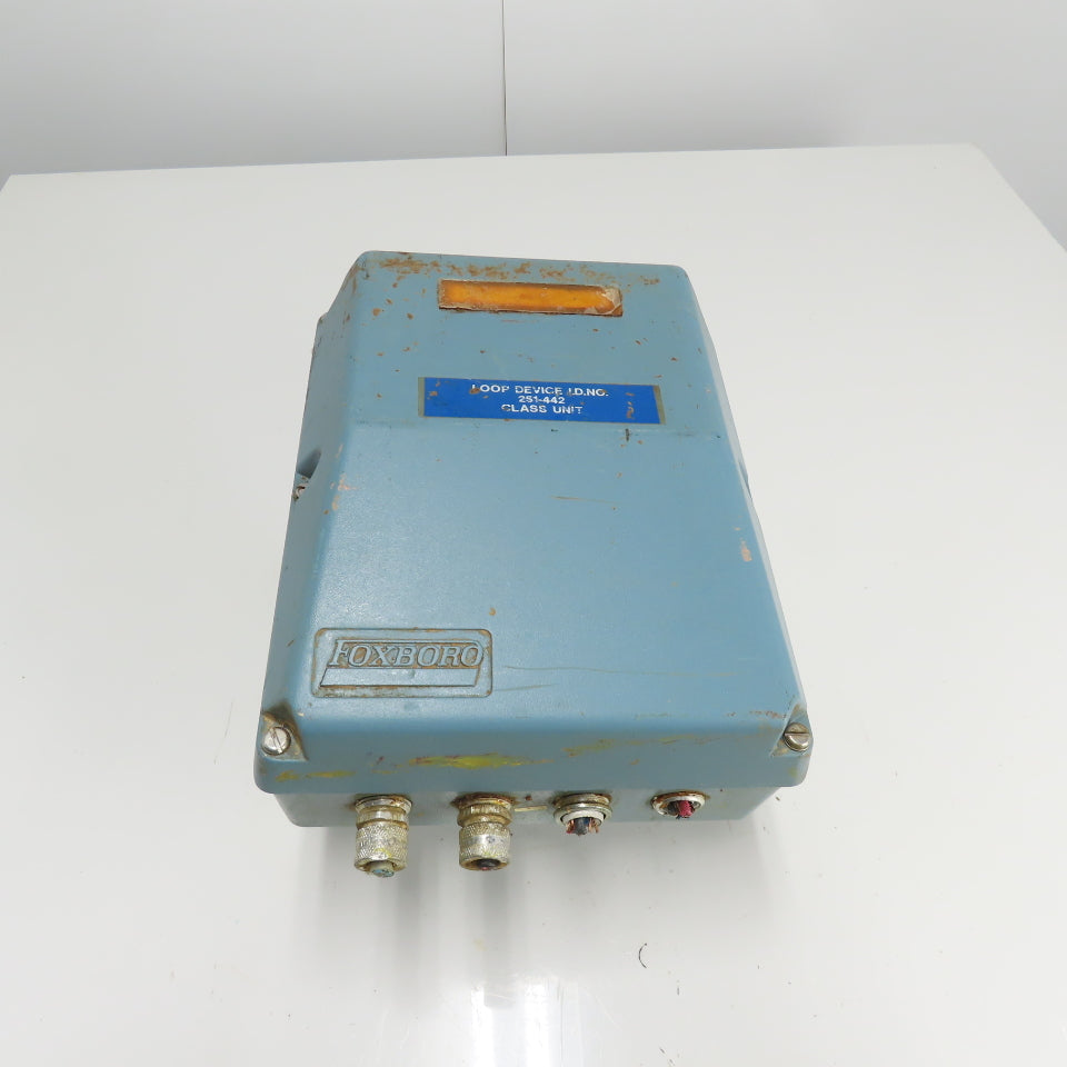 Foxboro 896-PA CS-E/FN-A Magnetic Flow Transmitter 120V 60VA 4-20mA ST A