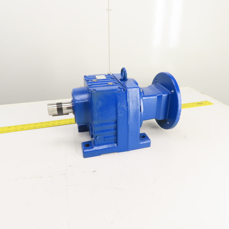 SEW-Eurodrive R77AM182 25.23 Ratio Inline Gear Reducer 69RPM Output 6903 LB Torq