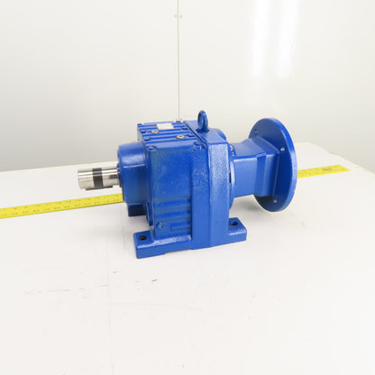 SEW-Eurodrive R77AM182 25.23 Ratio Inline Gear Reducer 69RPM Output 6903 LB Torq