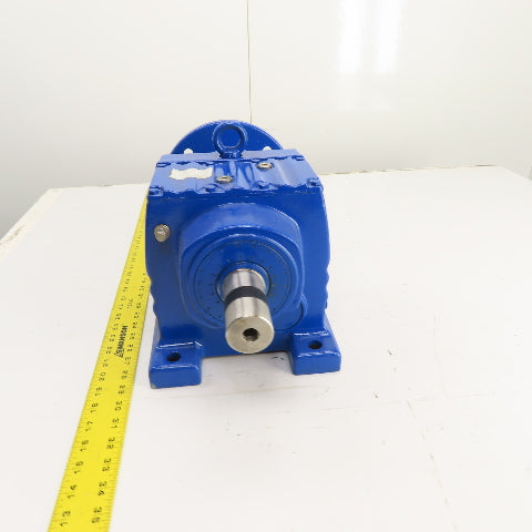 SEW-Eurodrive R77AM182 25.23 Ratio Inline Gear Reducer 69RPM Output 6903 LB Torq