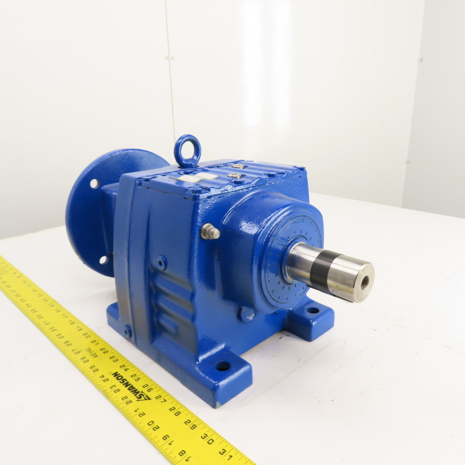 SEW-Eurodrive R77AM182 25.23 Ratio Inline Gear Reducer 69RPM Output 6903 LB Torq