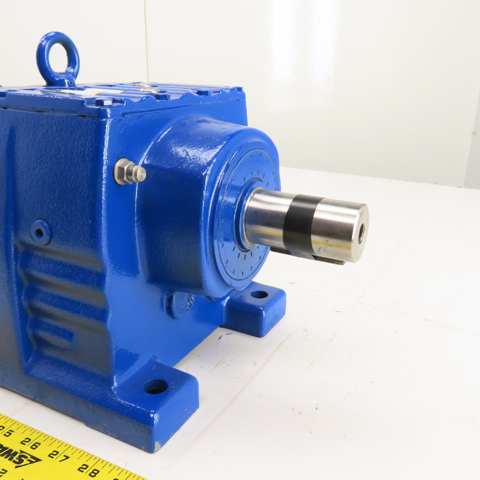 SEW-Eurodrive R77AM182 25.23 Ratio Inline Gear Reducer 69RPM Output 6903 LB Torq
