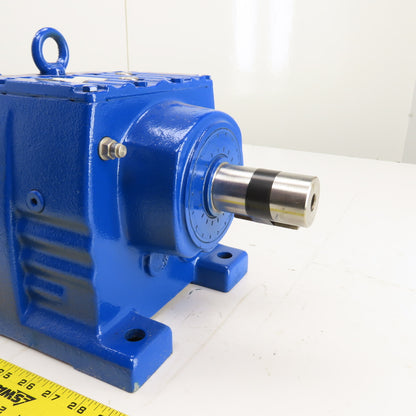 SEW-Eurodrive R77AM182 25.23 Ratio Inline Gear Reducer 69RPM Output 6903 LB Torq