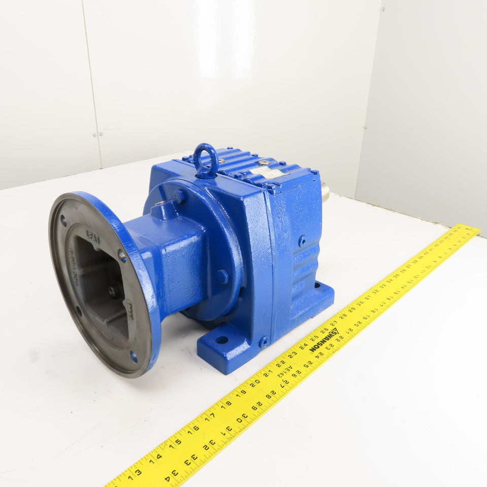 SEW-Eurodrive R77AM182 25.23 Ratio Inline Gear Reducer 69RPM Output 6903 LB Torq