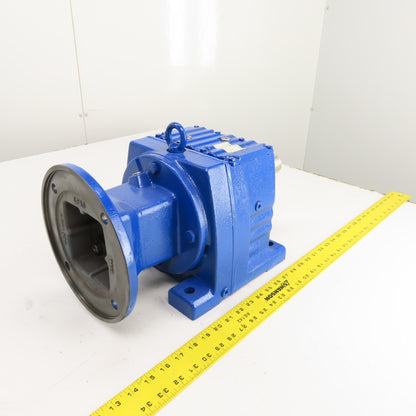 SEW-Eurodrive R77AM182 25.23 Ratio Inline Gear Reducer 69RPM Output 6903 LB Torq