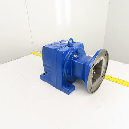 SEW-Eurodrive R77AM182 25.23 Ratio Inline Gear Reducer 69RPM Output 6903 LB Torq