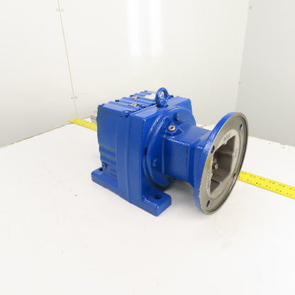 SEW-Eurodrive R77AM182 25.23 Ratio Inline Gear Reducer 69RPM Output 6903 LB Torq