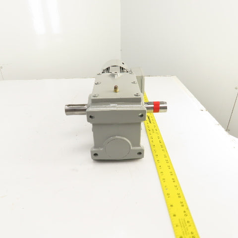SEW-Eurodrive 0.75kW Dual Shaft Gear Motor & Reducer 230V 50HZ 9.6RPM W/ Brake