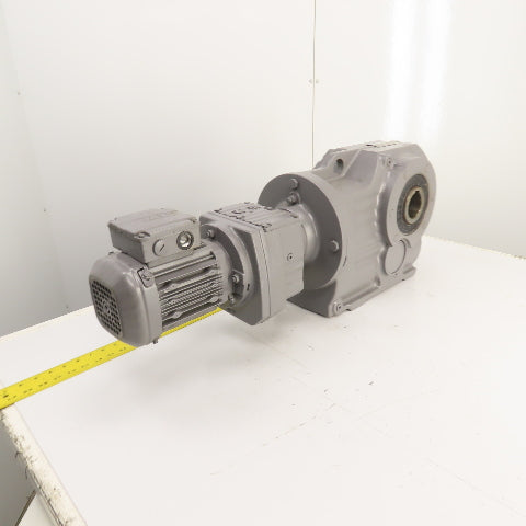 SEW-Eurodrive KA87R57DRS71M4 0.75HP Gear Motor & Parallel Reducer 0.28/1.67RPM