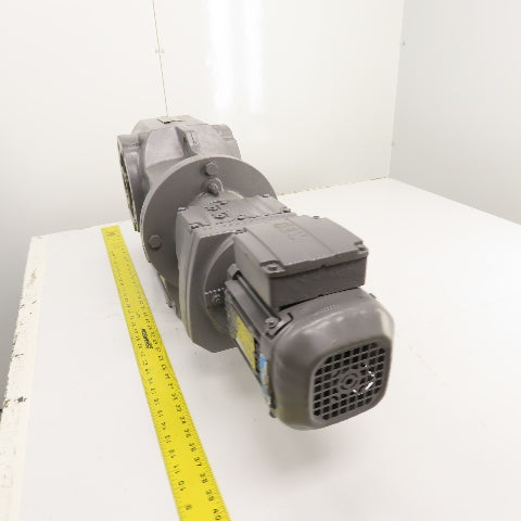 SEW-Eurodrive KA87R57DRS71M4 0.75HP Gear Motor & Parallel Reducer 0.28/1.67RPM
