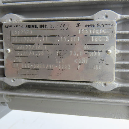 SEW-Eurodrive KA87R57DRS71M4 0.75HP Gear Motor & Parallel Reducer 0.28/1.67RPM