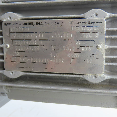 SEW-Eurodrive KA87R57DRS71M4 0.75HP Gear Motor & Parallel Reducer 0.28/1.67RPM