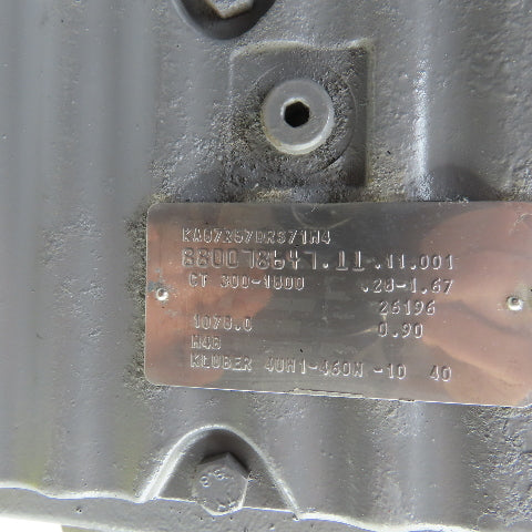 SEW-Eurodrive KA87R57DRS71M4 0.75HP Gear Motor & Parallel Reducer 0.28/1.67RPM