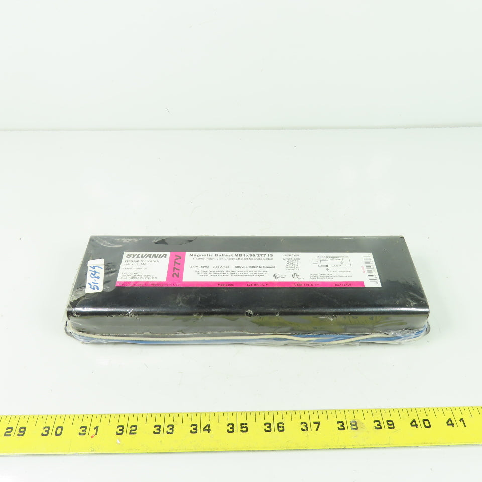 Sylvania MB1X96/277 Instant Start Energy Efficient Lamp Ballast 277V