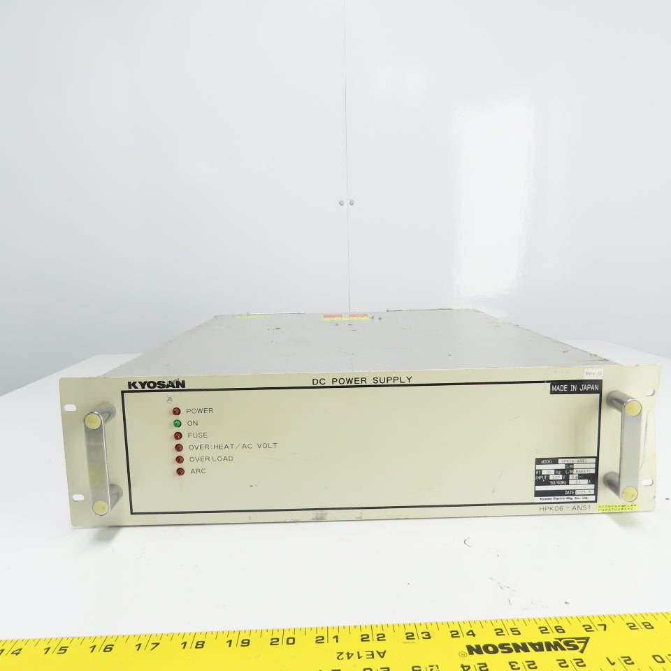 Kyosan HPK06-ANS1 DC Power Supply 200V 3Ph 50/60Hz 23A