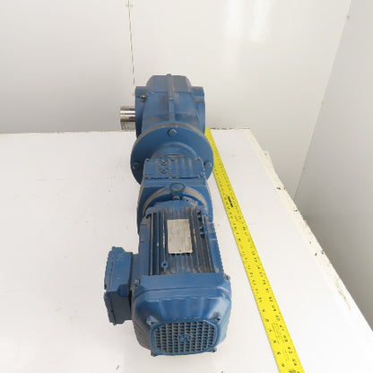 SEW-Eurodrive KT87/T R57 DRN90L4 2HP Gear Motor & Parallel Reducer 8.8RPM Out