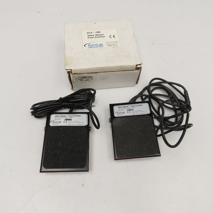 Kerr Lab 013-768 Ultra Waxer Foot Control 24VDC 1A New/Used Lot Of 2
