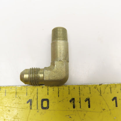 Parker 1/4" JIC Male Flare x 1/8" NPT 90° Long Elbow Lot Of 7