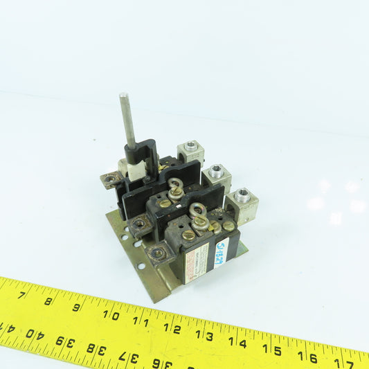 Furnas 48HC108849U Series C Melting Alloy Overload Relay 3-Pole H-49 Heaters