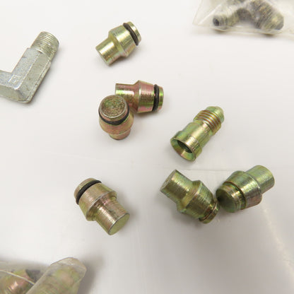 Parker Male Female JIC Elbow Union Steel Hydraulic Fitting Assortment 16Lbs.