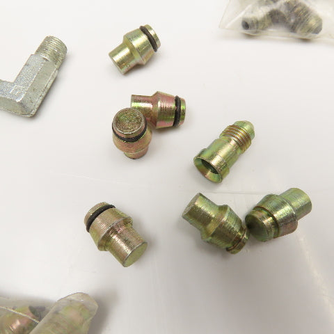 Parker Male Female JIC Elbow Union Steel Hydraulic Fitting Assortment 16Lbs.