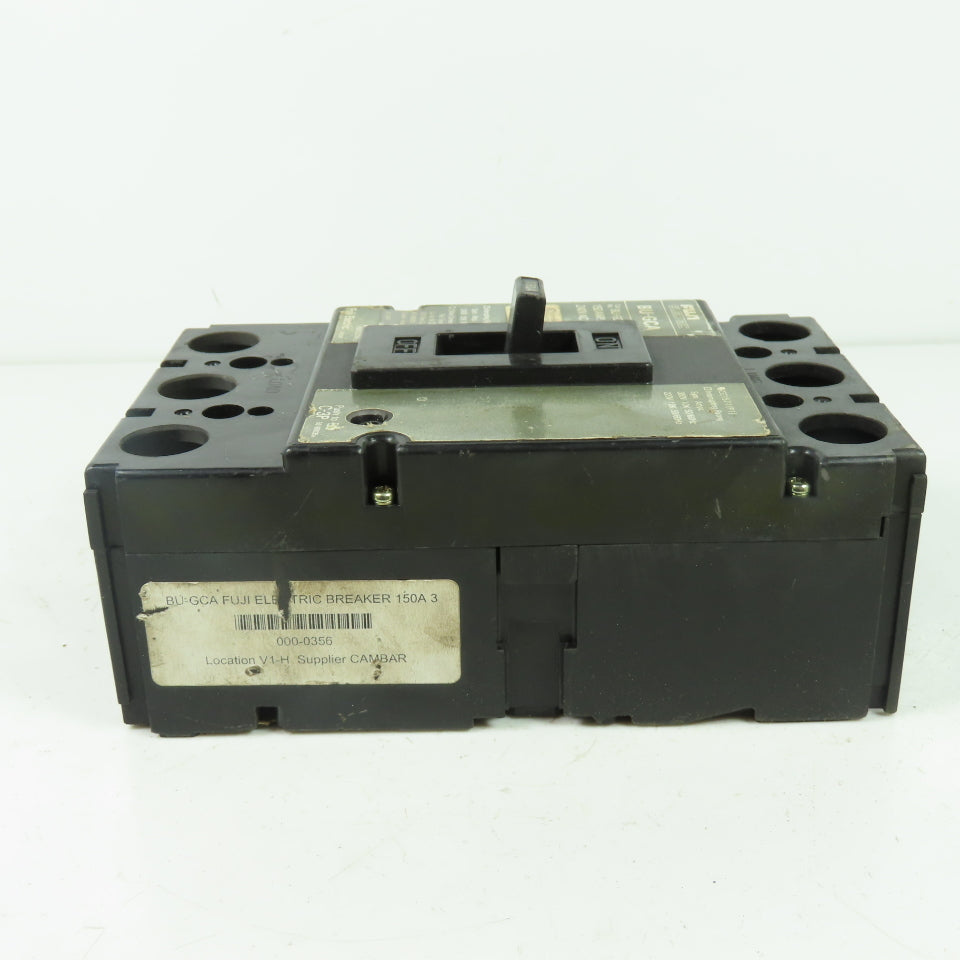 Fuji BU-GCA3150 150A Circuit Breaker 240VAC 3-Pole