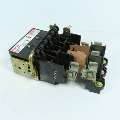Furnas D46120-001 Series A Disconnect Switch 3-Pole Fusible