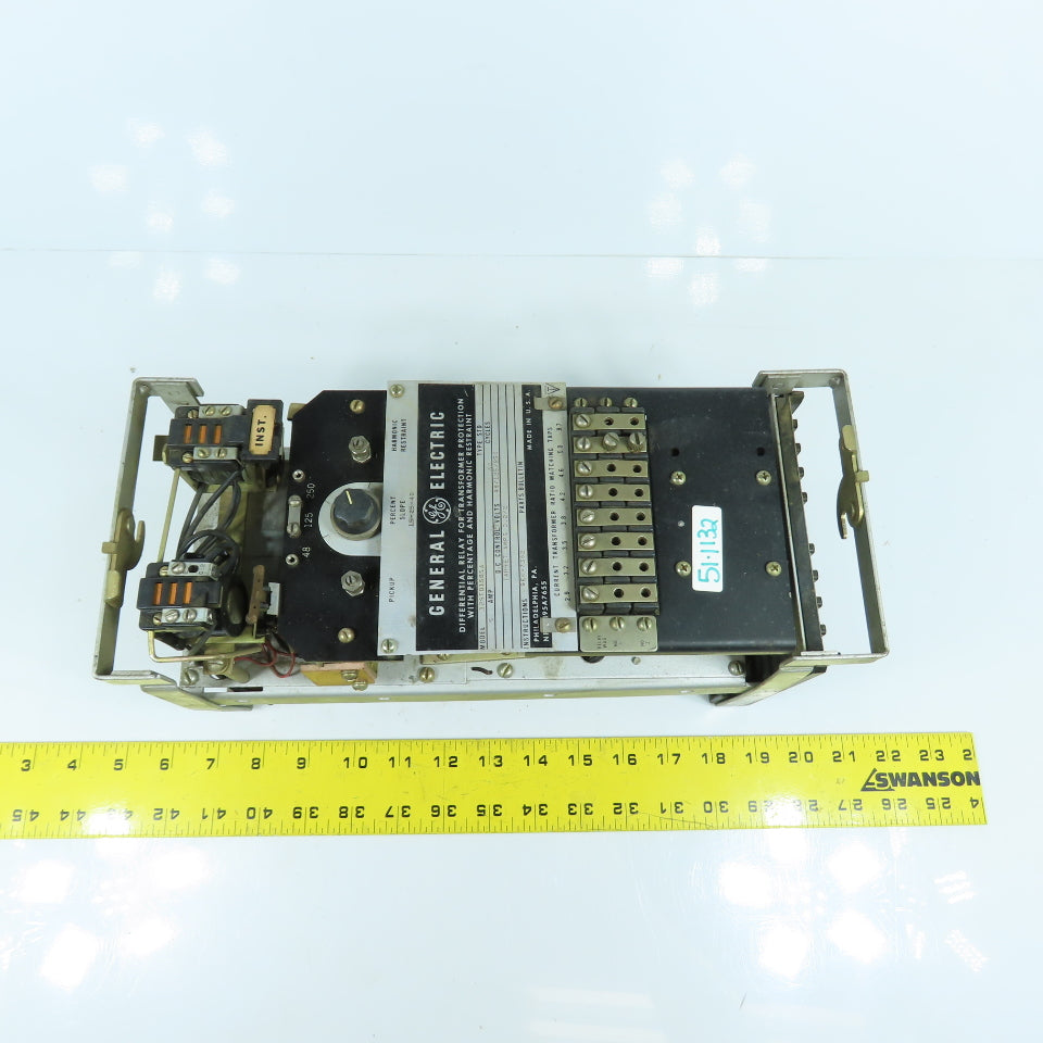 General Electric 12STD15B5A 5A Differential Relay For Transformers 60HZ