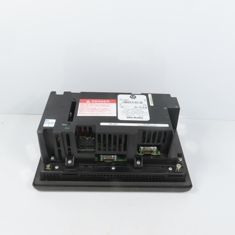 Allen Bradley 2711-B6C9 Ser B FRN 4.10 PanelView 600 Operator Interface (Clean)
