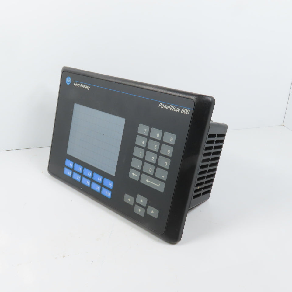 Allen Bradley 2711-B6C8 Ser B FRN 4.21 PanelView 600 Operator Interface (Clean)