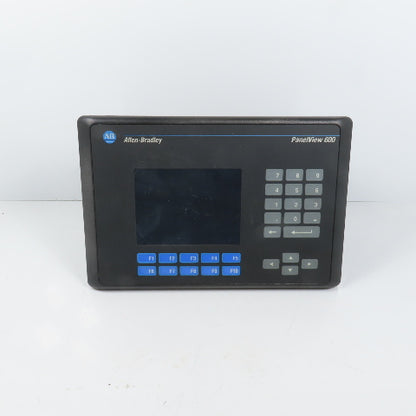 Allen Bradley 2711-B6C8 Ser B FRN 4.21 PanelView 600 Operator Interface (Clean)
