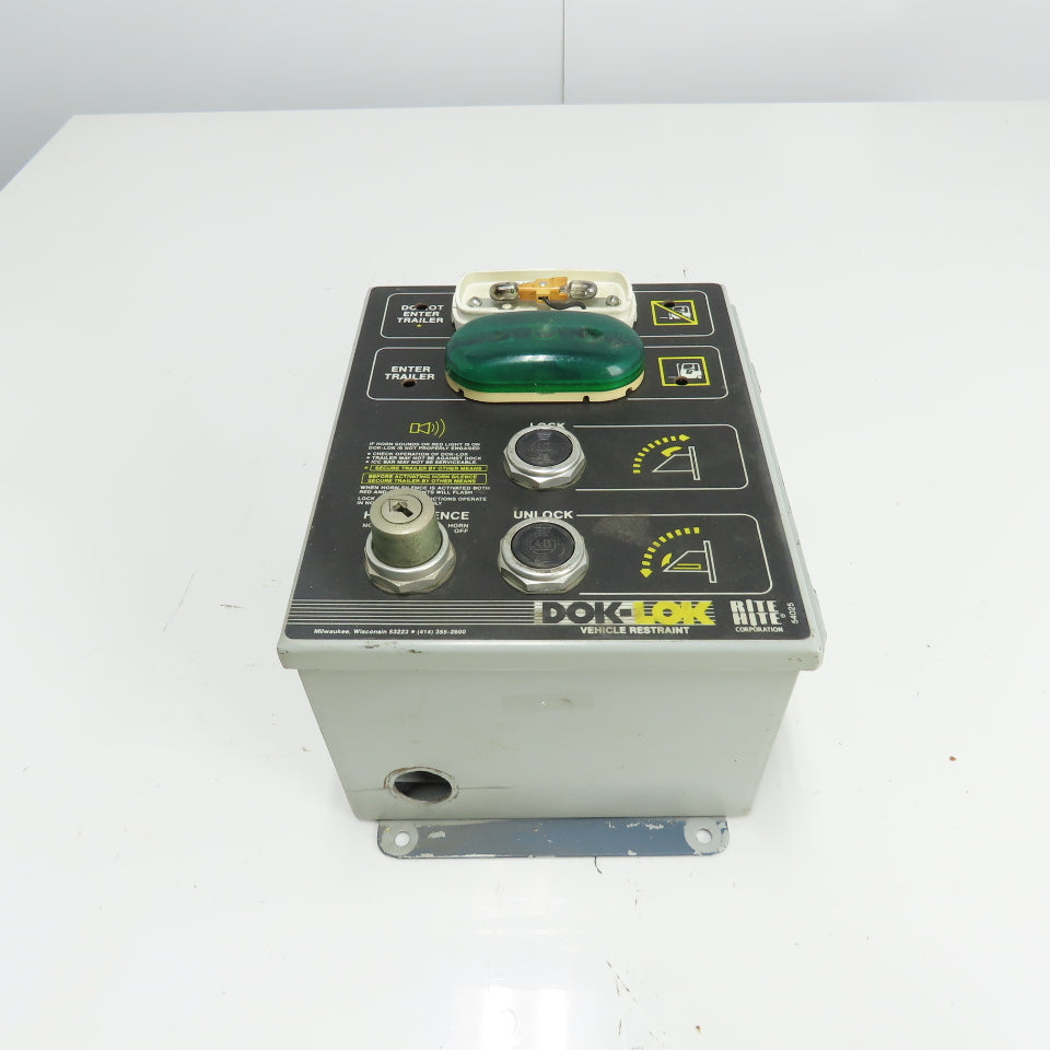 Rite-Hite 8319 Dok-Lok Vehicle Restraint Control Box 120V 1Ph 60Hz