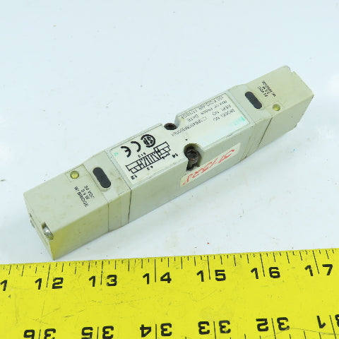 Numatics 122BB400M000061 Double Solenoid Pneumatic Control Valve 150PSIG 24VDC
