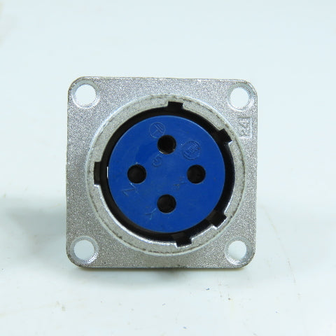 Nanaboshi NET-244-RF 4-Pole Circular Female Electrical Connector 250V 15A Lot/6