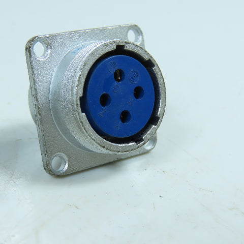 Nanaboshi NET-244-RF 4-Pole Circular Female Electrical Connector 250V 15A Lot/6