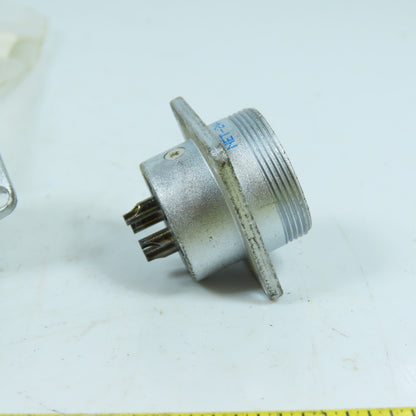 Nanaboshi NET-244-RF 4-Pole Circular Female Electrical Connector 250V 15A Lot/6
