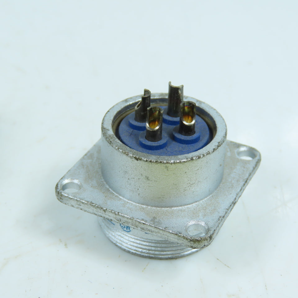 Nanaboshi NET-244-RF 4-Pole Circular Female Electrical Connector 250V 15A Lot/6
