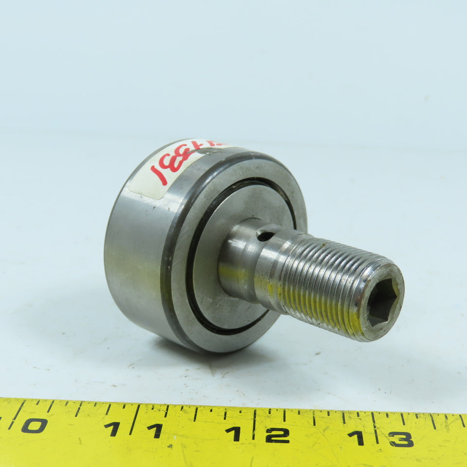 Ina KRV 52 PP A Yoke Type Track Roller 52mm OD x 24mm Wide M20x1.5 Thread