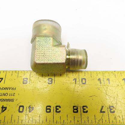 1/2" NPT Female x 1/2" JIC Male 90° Elbow Lot Of 4