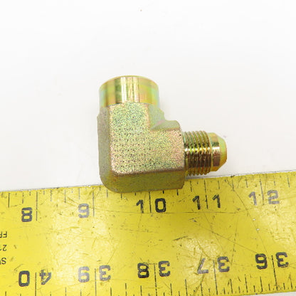 1/2" NPT Female x 1/2" JIC Male 90° Elbow Lot Of 4