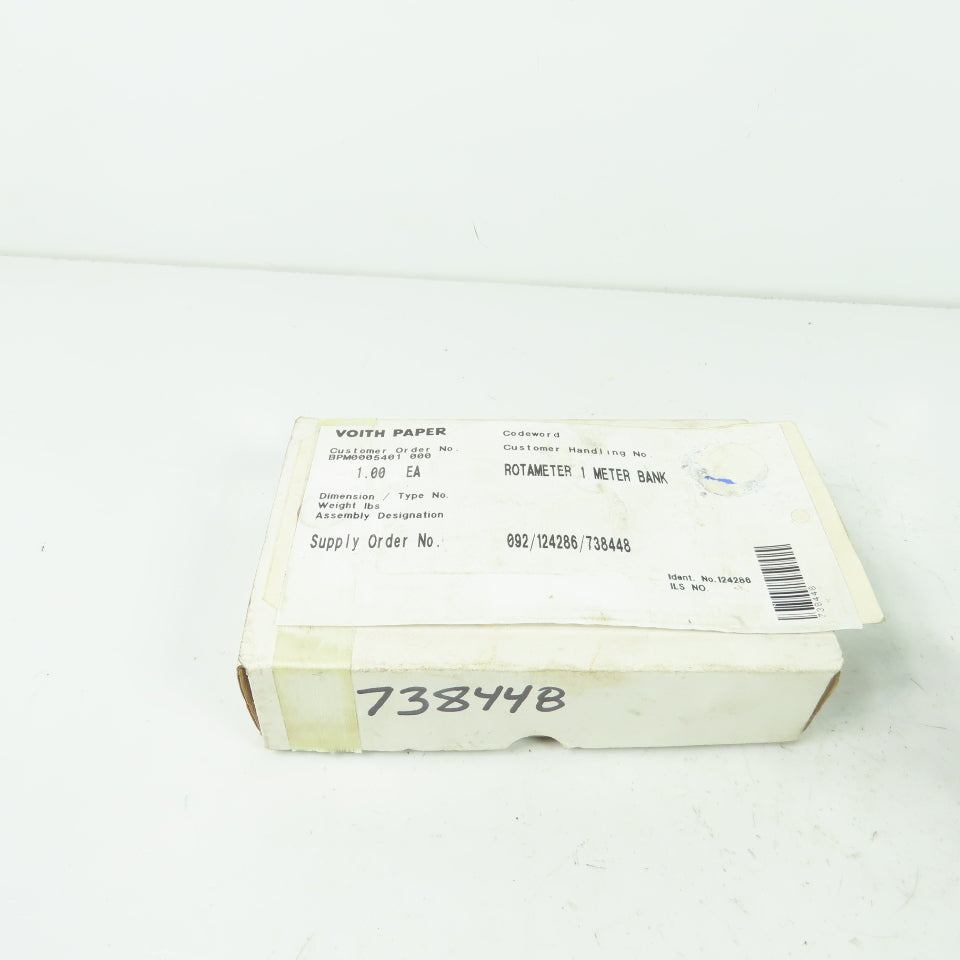 Esko ELO-E5522 Variable Area Flow Meter 2-20 GPH H2O